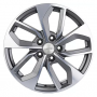 Легковой диск Khomen Wheels KHW1703 7x17 5x114,3 ET50 67,1 Gray-FP