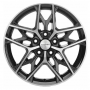 Легковой диск Khomen Wheels KHW1709 7x17 5x114,3 ET49 67,1 Black-FP